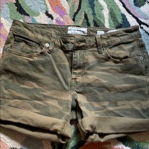 Camouflage shorts